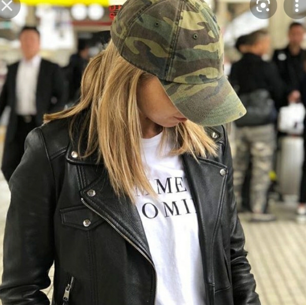 Unisex Camo Print Cap